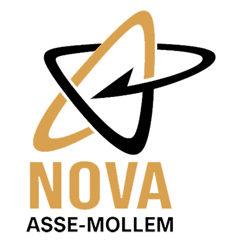 Clublogo voetbalvereniging Nova Asse-Mollem uit Asse en Mollem