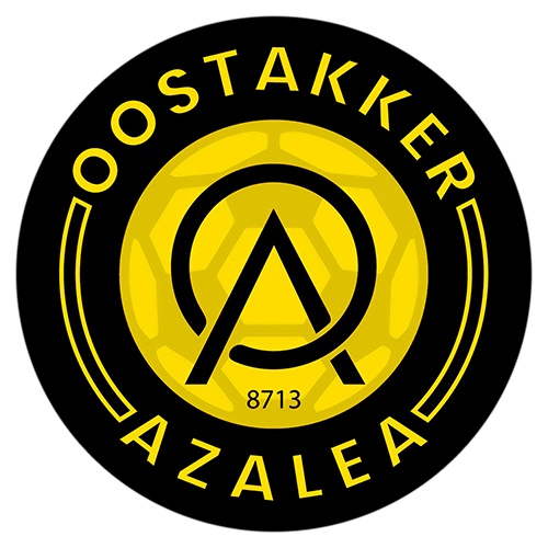 Clublogo voetbalvereniging SKV Oostakker-Azalea uit Gent