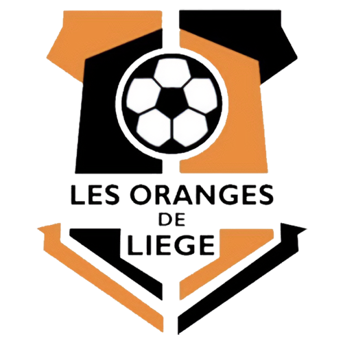 Club logo football club FC Les Oranges de Liège uit Engis