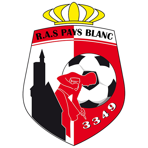 Clublogo voetbalvereniging RAS Pays Blanc Antoinien uit Antoing en Bruyelle