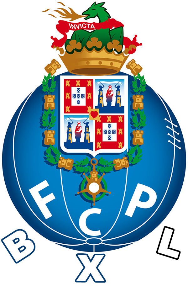 Clublogo voetbalvereniging FC Porto Brussels uit Jette