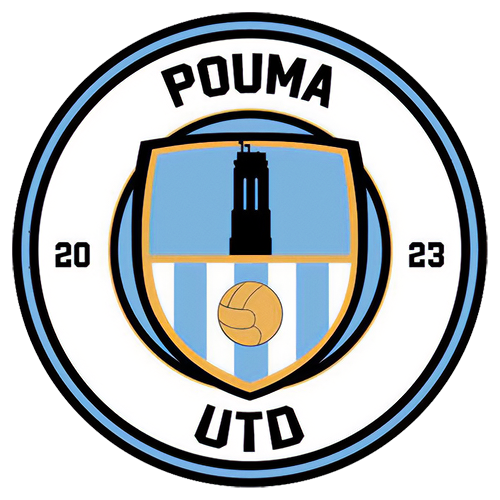 Club logo football club Pouma United uit Muizen
