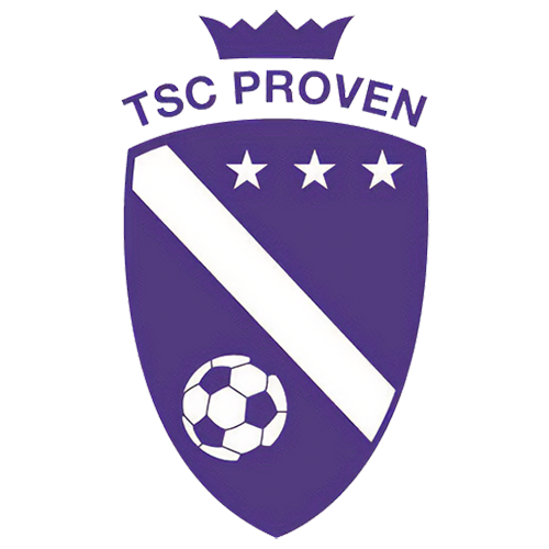 Clublogo voetbalvereniging TSC Proven uit Poperinge