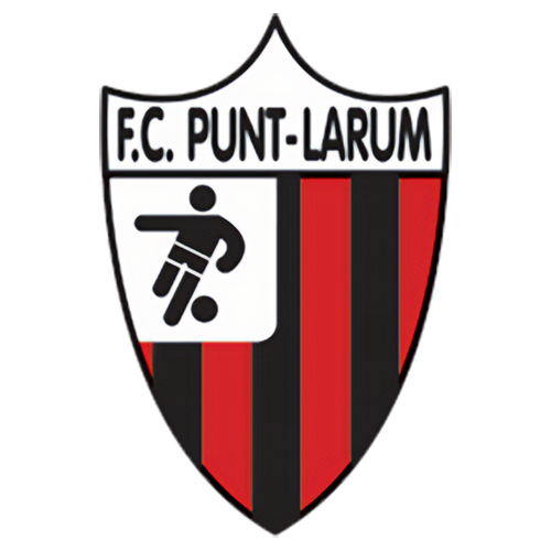 Clublogo voetbalvereniging KFC Punt-Larum uit Geel