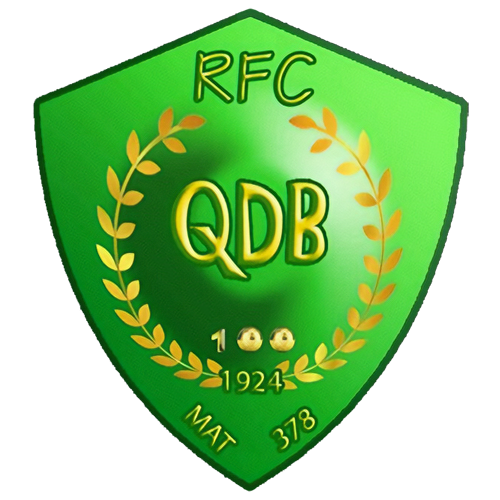 Clublogo voetbalvereniging RFC Queue-du-Bois