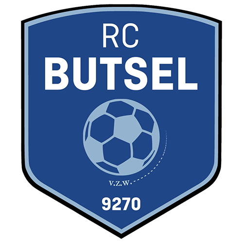 Clublogo voetbalvereniging Racing Butsel uit Boutersem