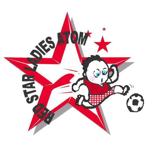 Club logo football club Red Star Ladies Atom (Denderhoutem) uit Aalst
