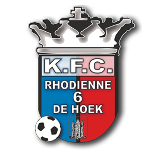 Clublogo voetbalvereniging KFC Rhodienne-De Hoek uit Sint-Genesius-Rode