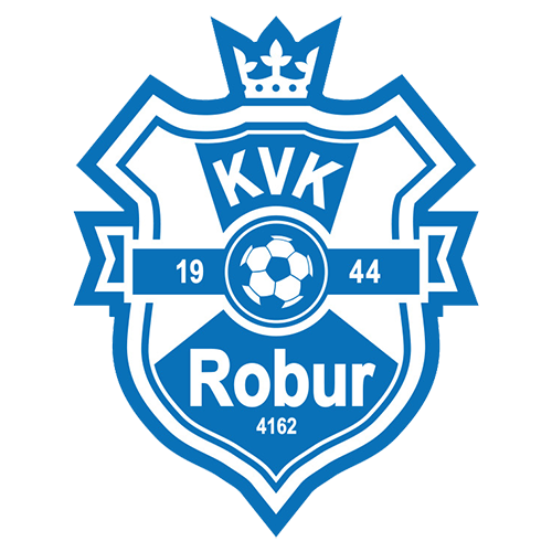 Clublogo voetbalvereniging KVK Robur uit Moerzeke en Hamme