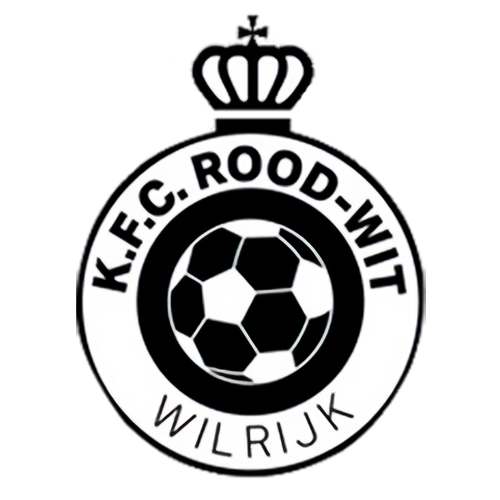 Club logo football club KFC Rood-Wit uit Hoboken