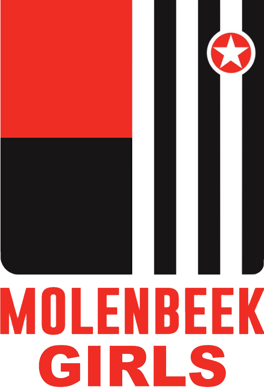 Historisch clublogo voetbalvereniging RWDM Girls uit Sint-Jans-Molenbeek