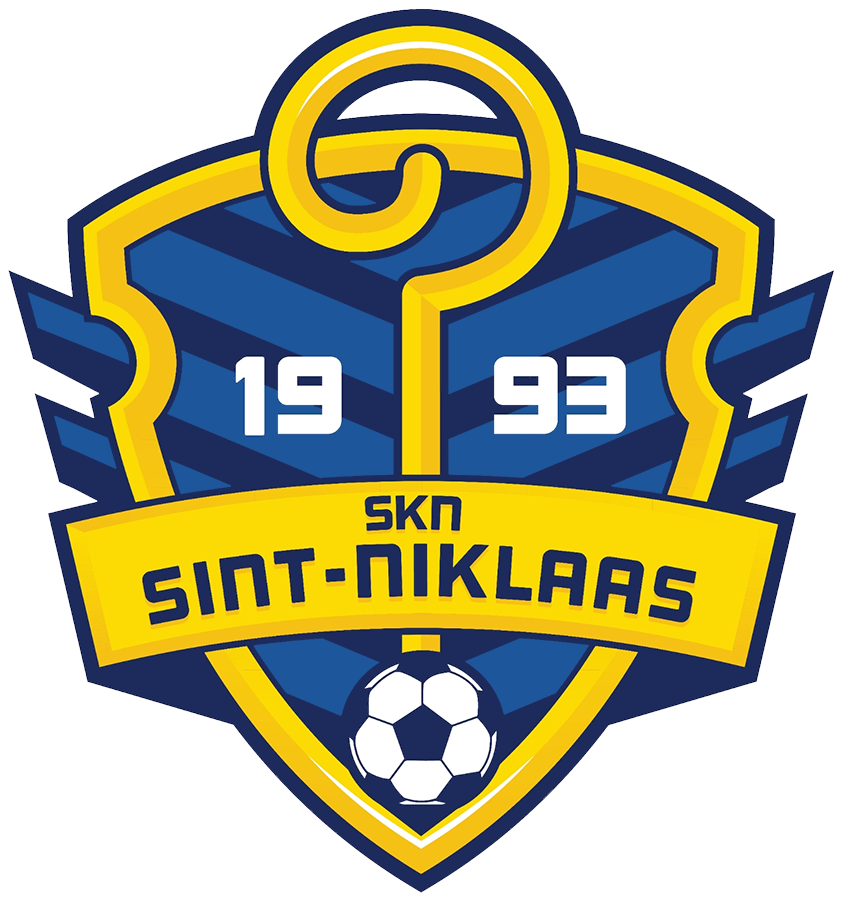 Clublogo voetbalvereniging SKN Sint-Niklaas uit Nieuwkerken-Waas