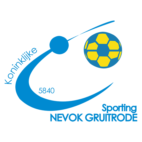 Clublogo voetbalvereniging Kon. Sporting Nevok Gruitrode uit Oudsbergen