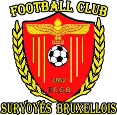 Clublogo voetbalvereniging FC Suryoyés Bruxellois uit Neder-Over-Heembeek