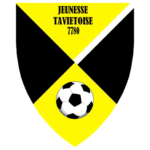 Historisch clublogo voetbalvereniging RJ Taviétoise uit Taviers