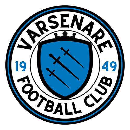 Clublogo voetbalvereniging KFC Varsenare uit Jabbeke