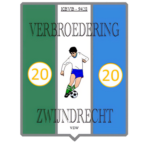 Clublogo voetbalvereniging Verbroedering Zwijndrecht