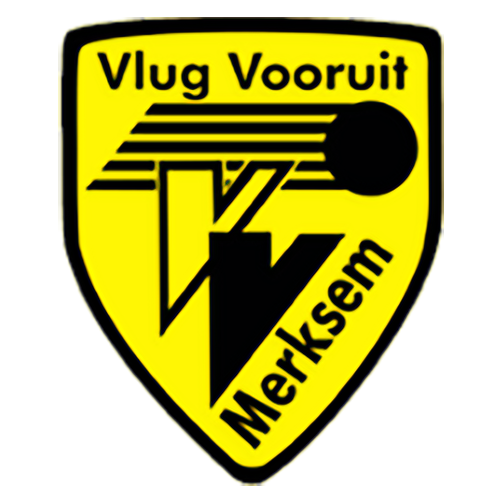 Club logo football club KSV Vlug Vooruit uit Merksem