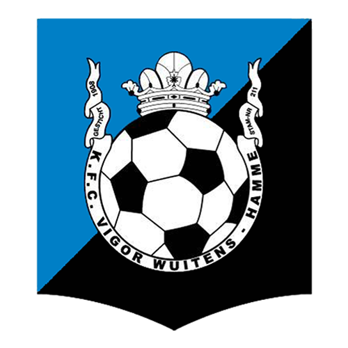 Clublogo voetbalvereniging KFC VW Hamme
