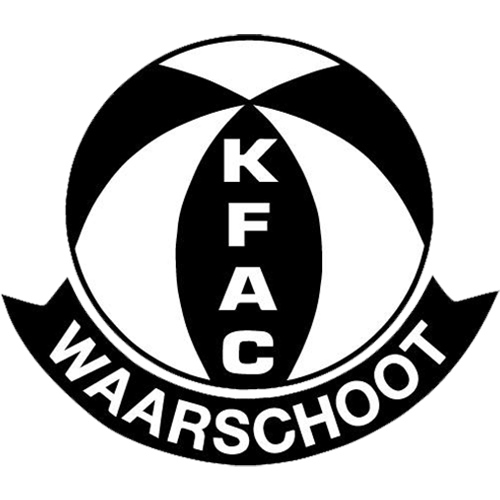 Clublogo voetbalvereniging KFAC Waarschoot uit Lievegem