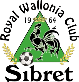 Clublogo voetbalvereniging R. Wallonia Club Sibret