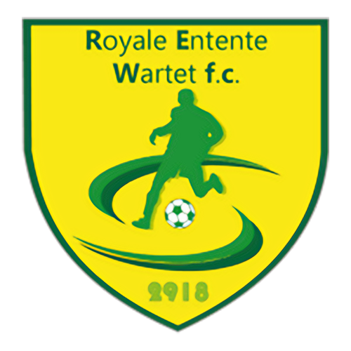 Clublogo voetbalvereniging RE Wartet FC uit Marche-les-Dames