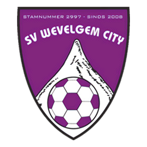 Clublogo voetbalvereniging SV Wevelgem City