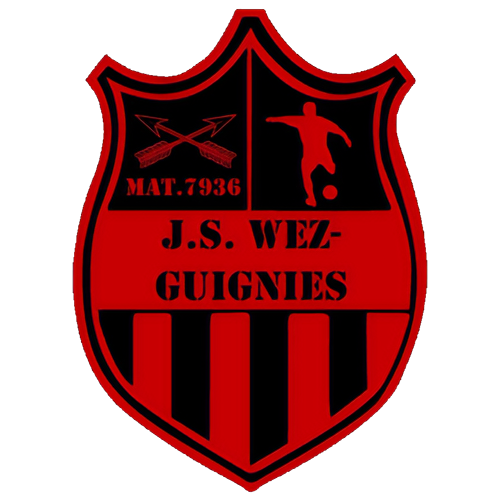 Clublogo voetbalvereniging JS Wez-Guignies uit Wez-Velvain