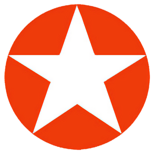 Historisch clublogo voetbalvereniging FC White Star Schorvoort uit Turnhout