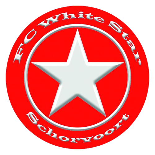 Clublogo voetbalvereniging FC White Star Schorvoort uit Turnhout