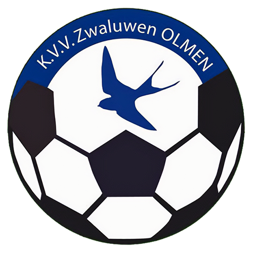 Clublogo voetbalvereniging KVV Zwaluwen Olmen uit Balen