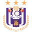 Clublogo voetbalvereniging RSC Anderlecht
