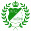 Clublogo voetbalvereniging KFCMD Halen