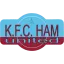 Clublogo voetbalvereniging KFC Ham United