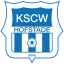 Clublogo voetbalvereniging KSCW Hofstade