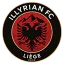 Clublogo voetbalvereniging Illyrian FC Blegny