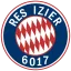 Clublogo voetbalvereniging RES Izier
