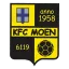 Clublogo voetbalvereniging KFC Moen