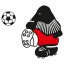 Club logo football club KVV Rauw Sport Mol