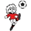 Clublogo voetbalvereniging Red Boys Elzestraat