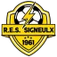 Clublogo voetbalvereniging RES Signeulx