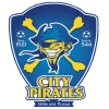 Clublogo voetbalvereniging City Pirates