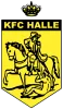 Clublogo voetbalvereniging KFC Halle