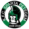 Clublogo voetbalvereniging KFC Sparta Petegem