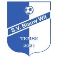 Clublogo voetbalvereniging SV Blauw Wit Temse