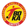 Clublogo voetbalvereniging Bodegem Kapelle United