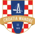 Clublogo voetbalvereniging RFC Croatia Wandre