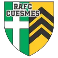 Clublogo voetbalvereniging RAFC Cuesmes