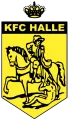Clublogo voetbalvereniging KFC Halle
