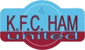 Clublogo voetbalvereniging KFC Ham United